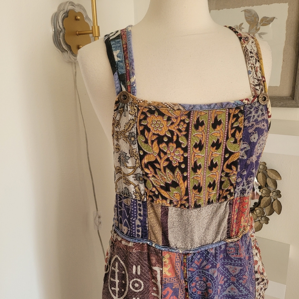 Sacred Threads Patchwork Jumpsuit With Multicolor… - image 2